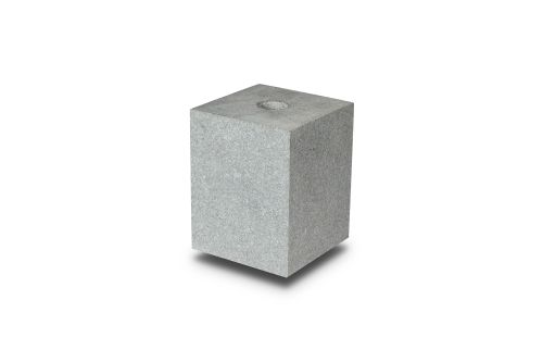  SOKKEL BEIDA BLACK GESCHUURD 200X200X250MM