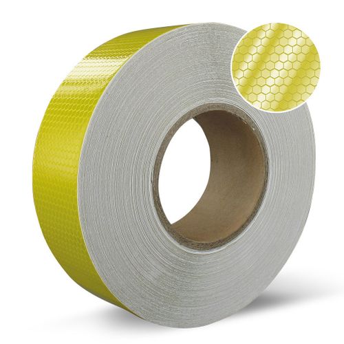 Van Duinen TechnoTape REFLECTERENDE TAPE GEEL 50MM X 50M