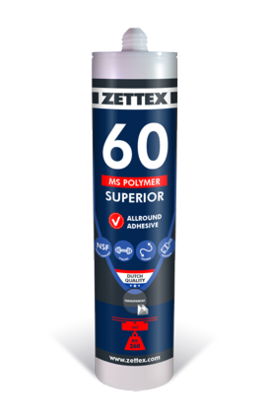 ZETTEX MS-POLYMEER WIT 290 ML