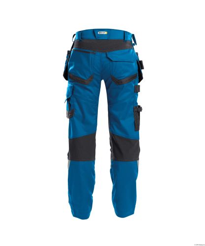 DASSY BROEK FLUX PESCO41 (245 GR) AZUURBLAUW/ANTRACIETGRIJS 54