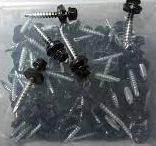  DAKPANPROFIELPLAATSCHROEF 80MM ZWART