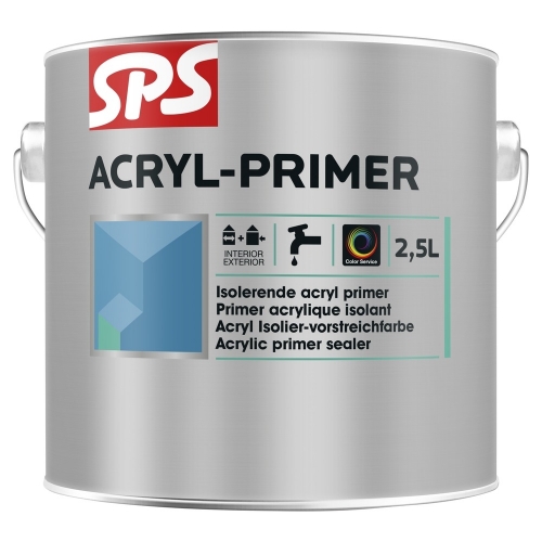 SPS ACRYL-PRIMER WIT BASIS P 2,5LTR