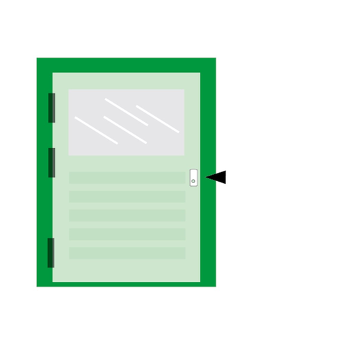 AXA PATENTROZET MET CILINDERGAT F1