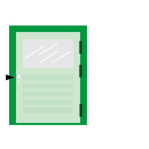 AXA PATENTROZET MET SLEUTELGAT F1