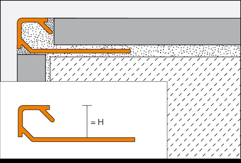 SCHLÜTER QUADEC-AE HOEK ALU MAT EV/Q80AE