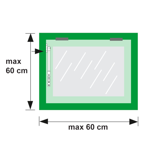 AXA TELE-UITZETTER MIDDEL BUITENDRAAIEND NIEUW-GRIJS