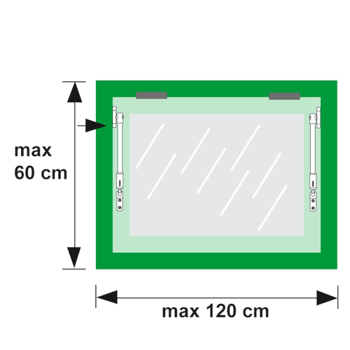 AXA TELE-UITZETTER MIDDEL BUITENDRAAIEND NIEUW-GRIJS