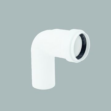 DYKA PP BOCHT 50MM 90° WIT M/S
