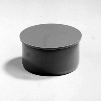 DYKA PP AFSLUITKAP 50MM SPIE ZWART